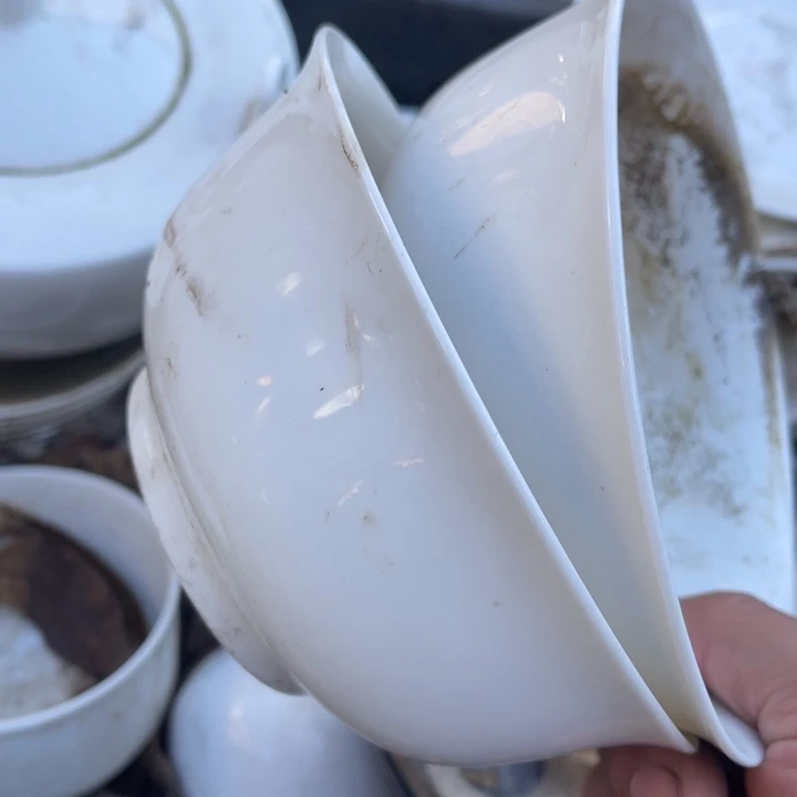 瓷其他骨瓷6寸米饭碗两个