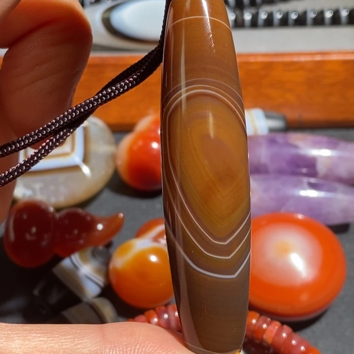 玛瑙/玉髓未镶嵌项链