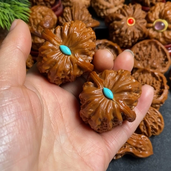 把件文玩核桃狮子881