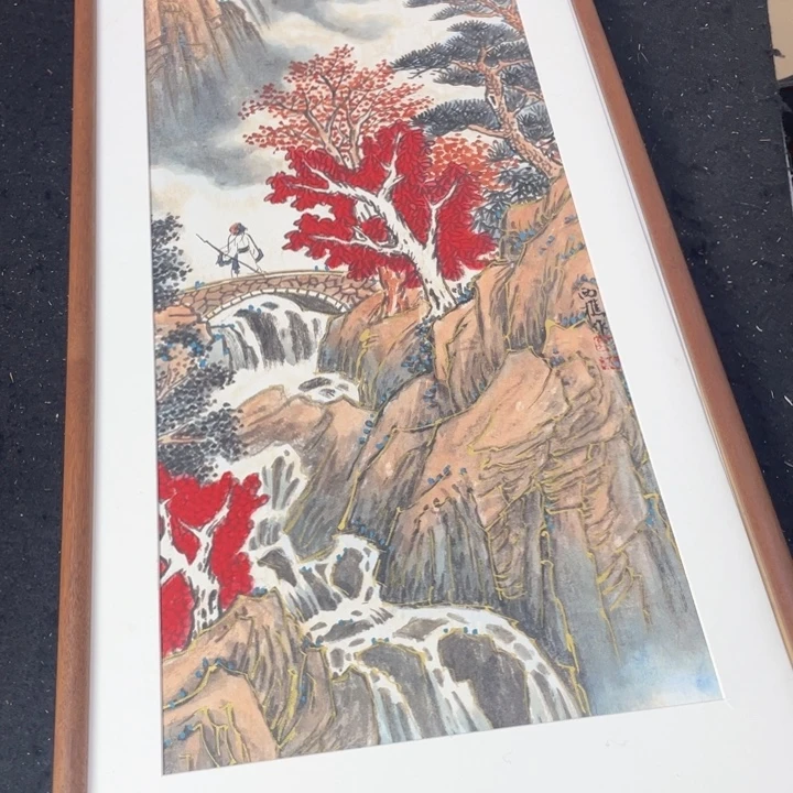 国画书画艺术作品多次入选国内外