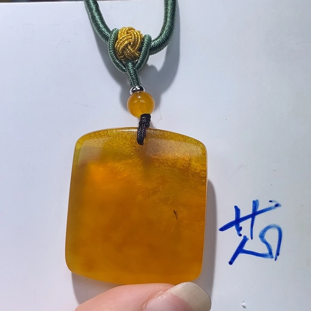 定制琥珀未镶嵌蜜蜡吊坠