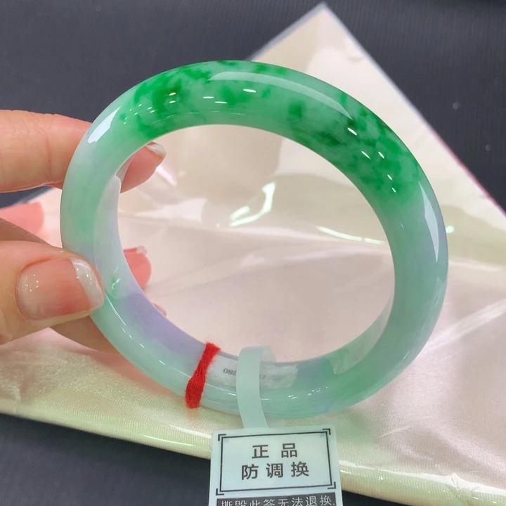 未镶嵌手镯翡翠正圈57.5