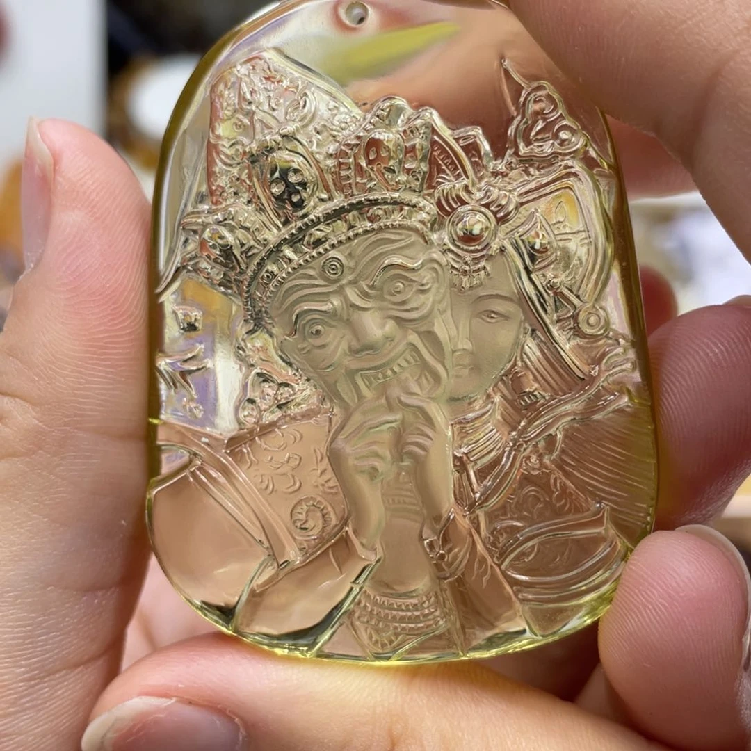 未镶嵌颈饰水晶定制