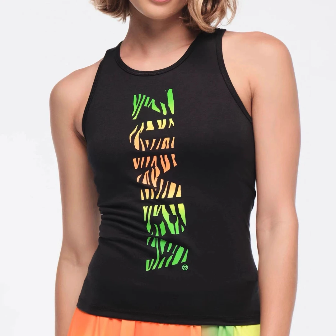 尊巴马拉松健身服运动瑜伽跳舞速干网眼蓝球布无袖T恤骑行上衣426