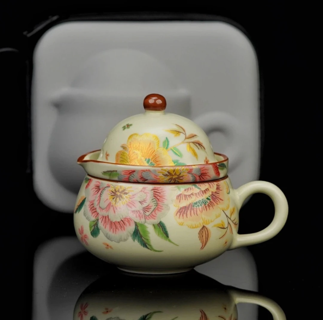 BY239-金牡丹茶咖杯(带包)