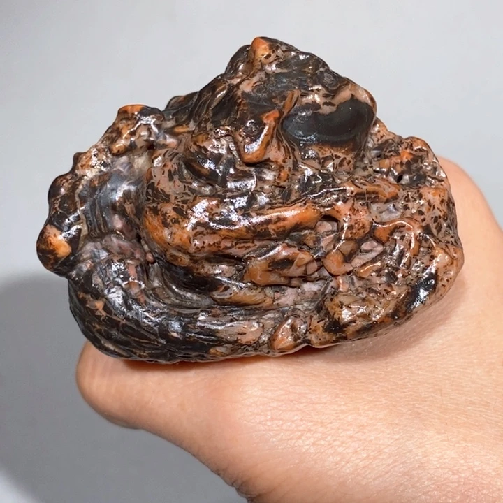 玛瑙/玉髓车挂合金石****缘7