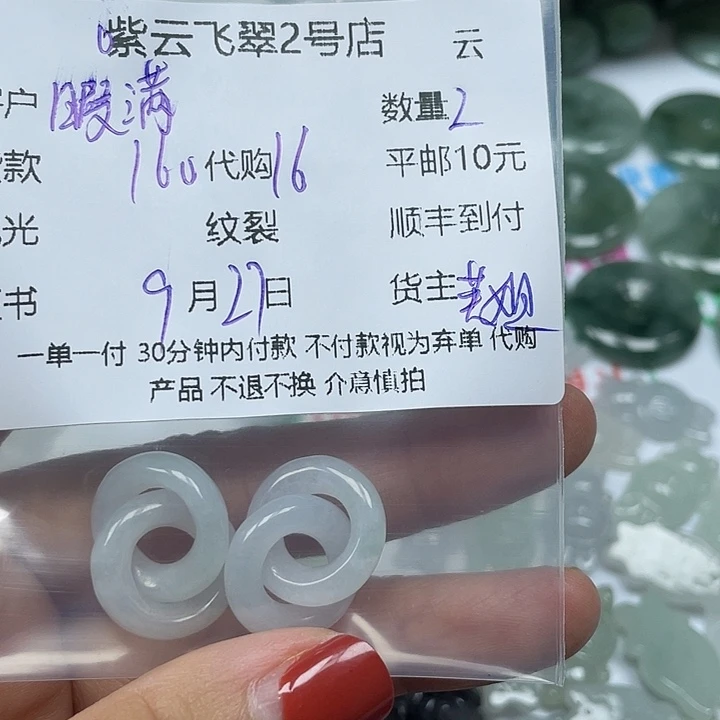 暇***得翡翠未镶嵌颈饰天然翡翠
