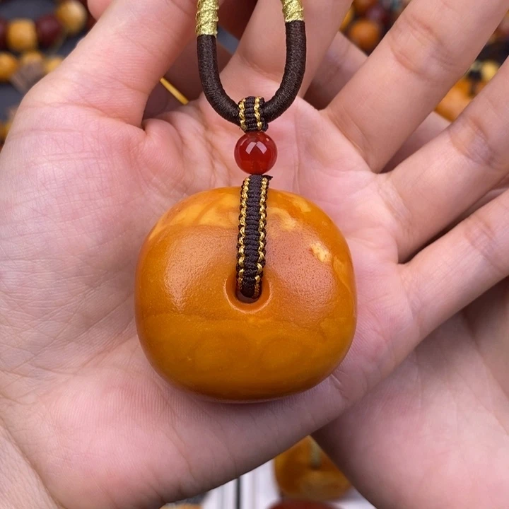 蜜蜡未镶嵌裸石蜜蜡M