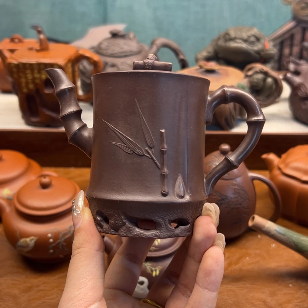 紫砂雕宠小器高品