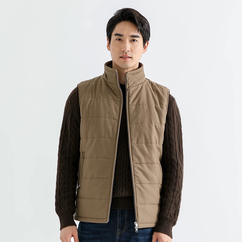 【科技保暖】牦牛绒填充絮片保暖棉服马甲