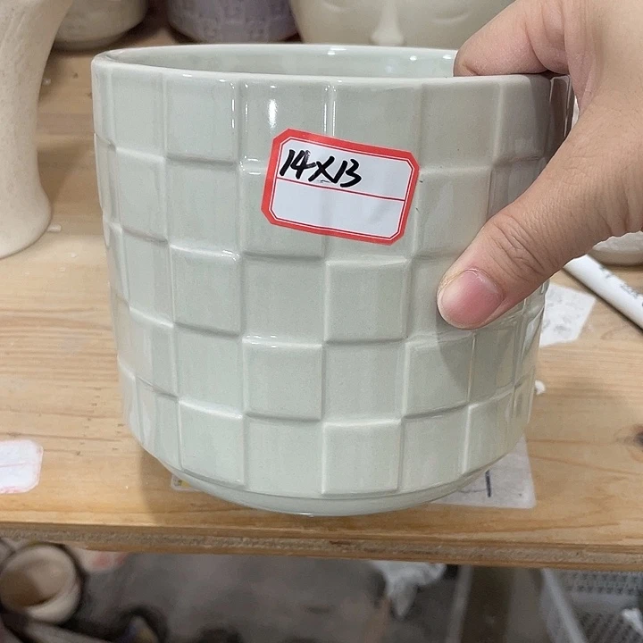 陶瓷花盆12米包邮