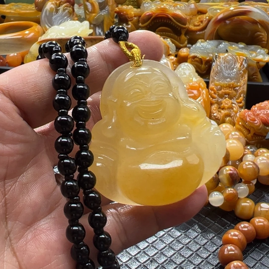 石英质玉未镶嵌颈饰