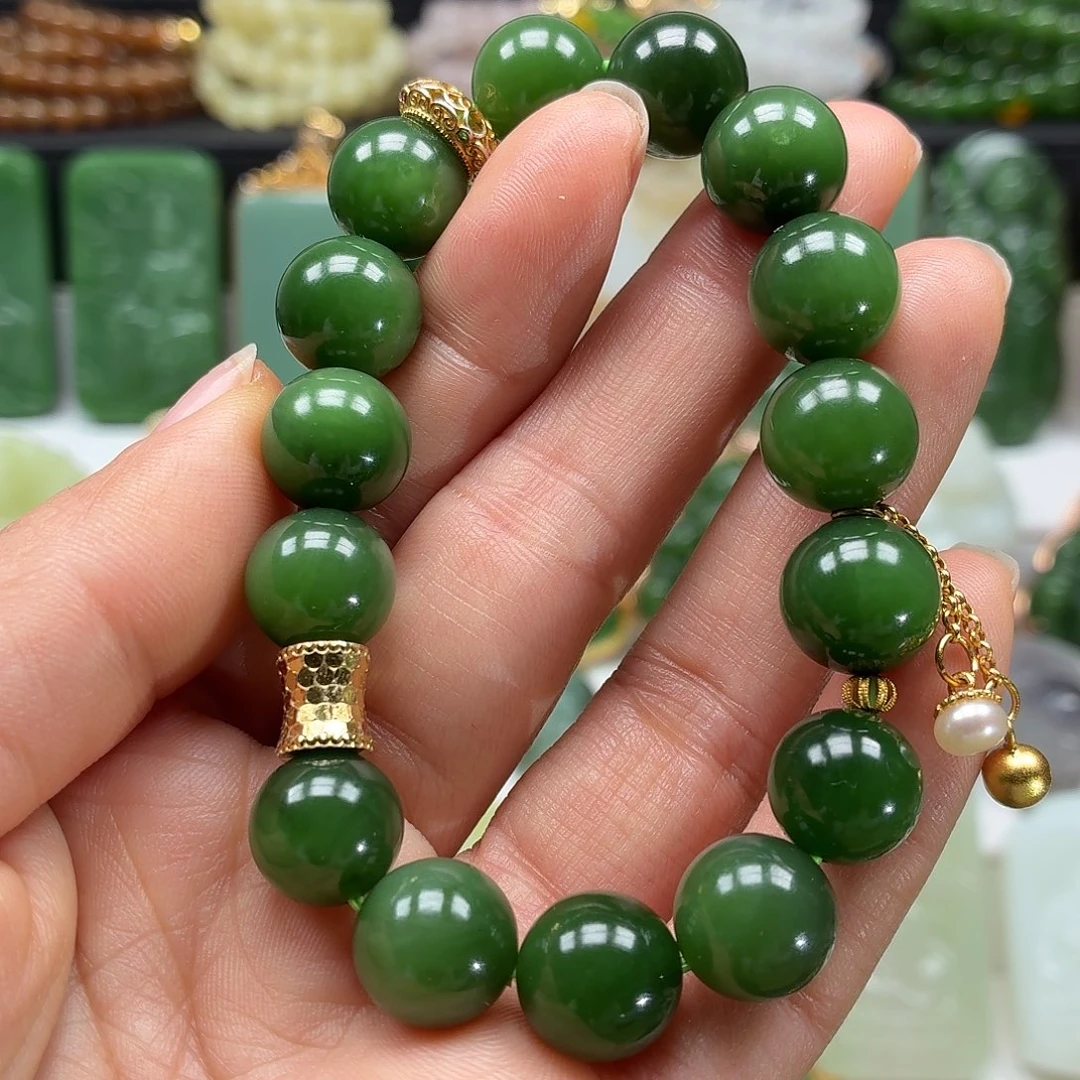 和田玉未镶嵌颈饰大漏