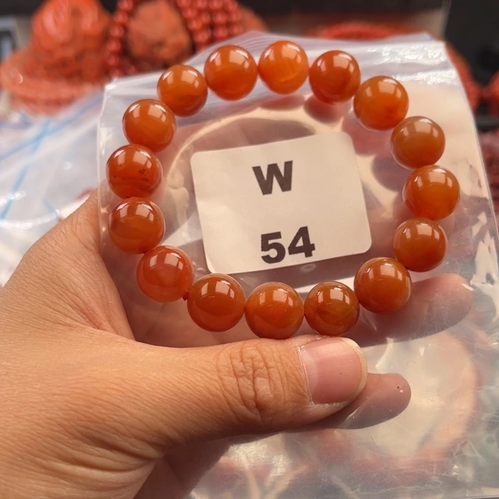 南红玛瑙未镶嵌多样性发货默认微瑕称重12mm