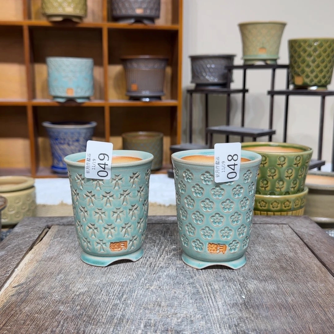 手工花盆 049 内口口径 6.5 cm