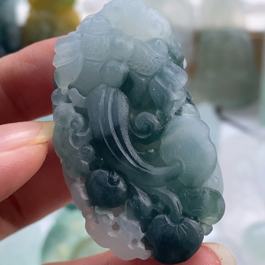 未镶嵌定制翡翠冷*夜毛货无鉴赏期