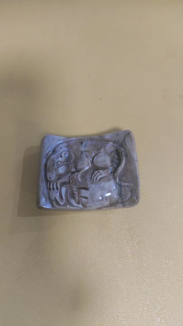 猛犸约19克雕刻件XY974