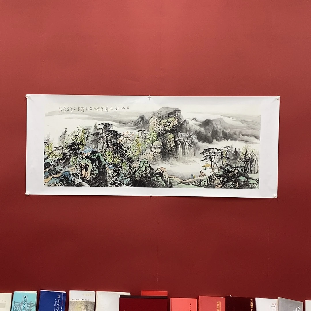 国画莫双发小六尺180*70精品佳作