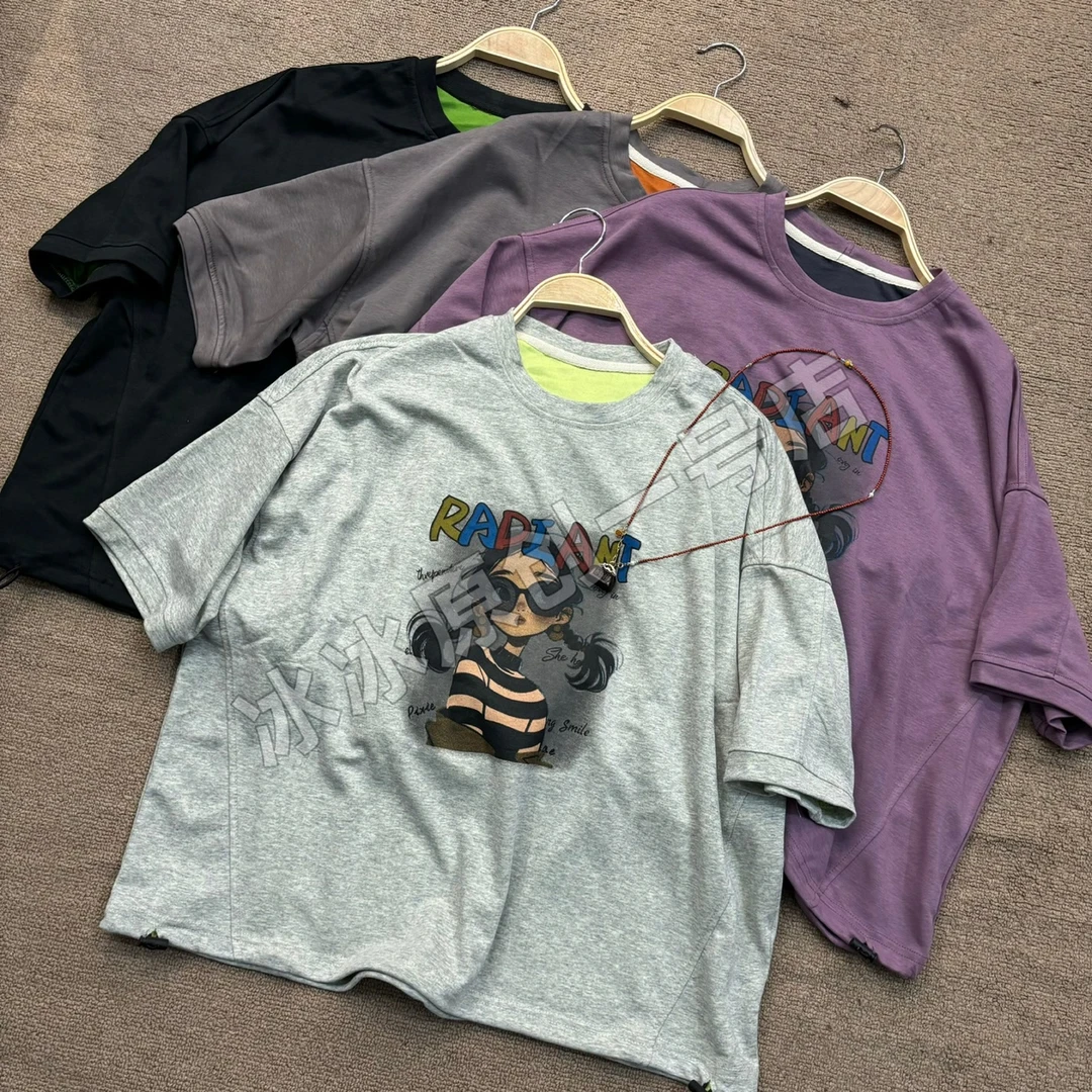 【冰冰一号店】99811圆领小女孩短袖T恤女款精品