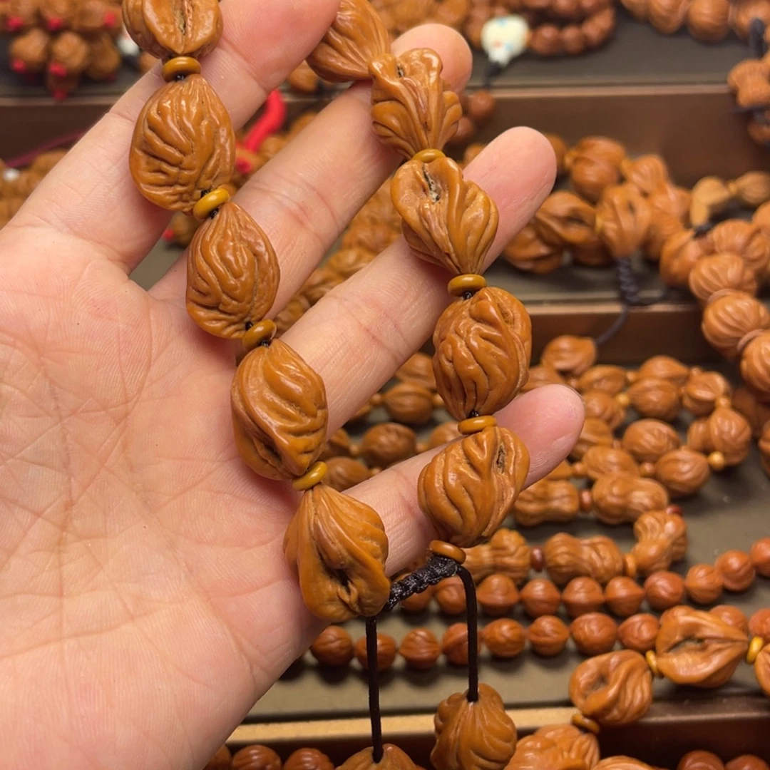 7***后手串桃核龙纹桃核16