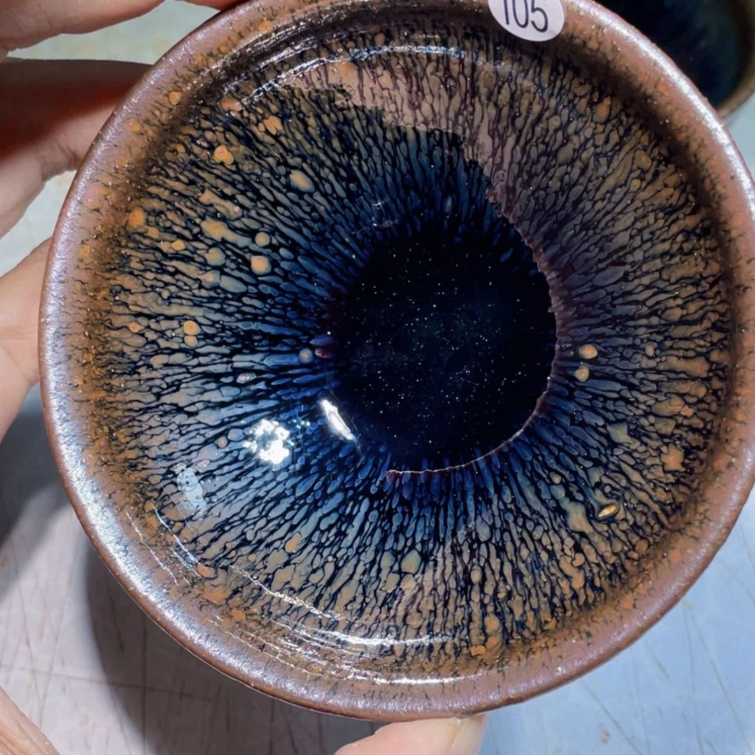 茶盏龙窑柴烧建盏105