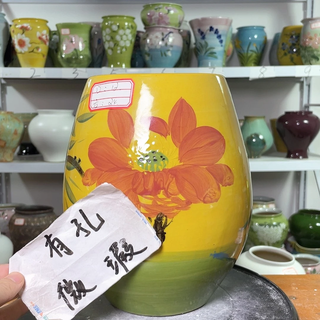 景德镇陶瓷花盆花器暇256