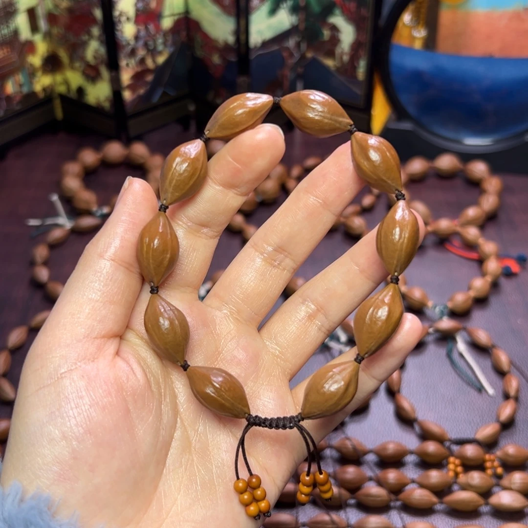 手串/手链橄榄核油 红皮 1.3 2.3左右