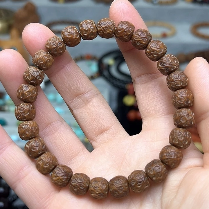 紫金鼠吊坠9.6m m实心龙须