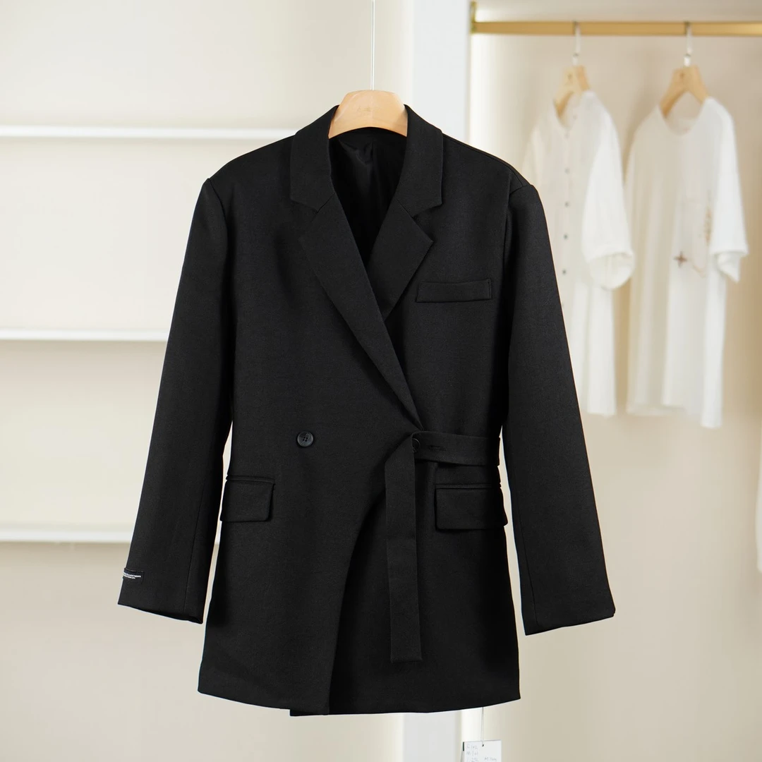 【麦迪尚品·品牌新款】50909412 春秋宽松通勤西服外套品牌女装