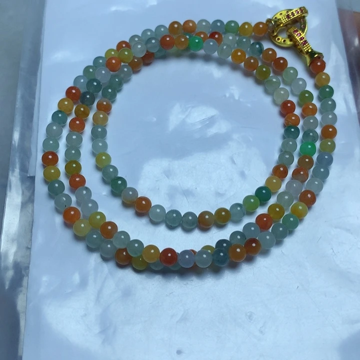 定制翡翠未镶嵌定制翡翠珠串