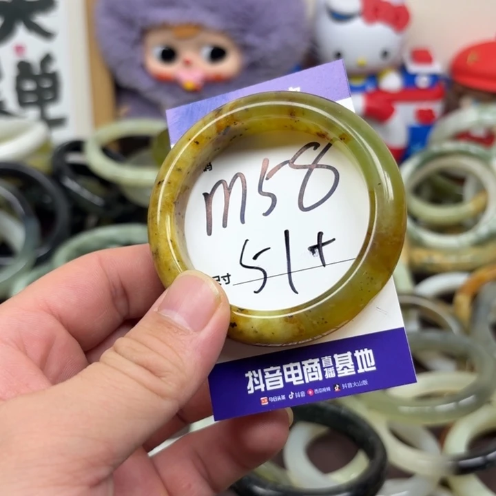 未镶嵌蛇纹石玉手镯58