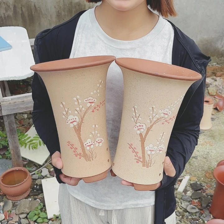 紫砂花盆宜兴紫砂精品花盆