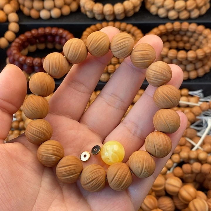 我***贝猴头手串定风珠手串