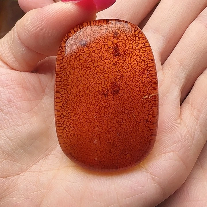 琥珀未镶嵌手链吊坠