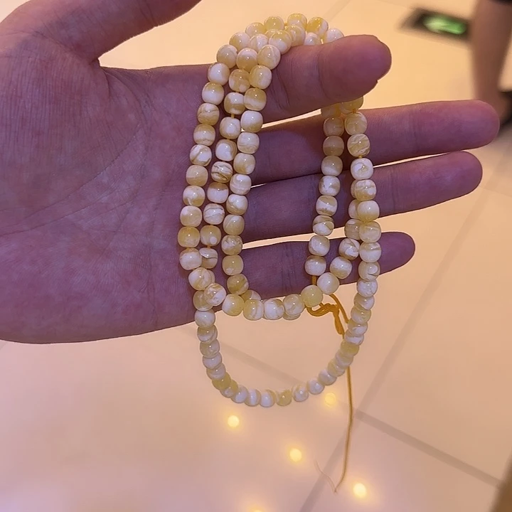 手链琥珀未镶嵌蜜蜡