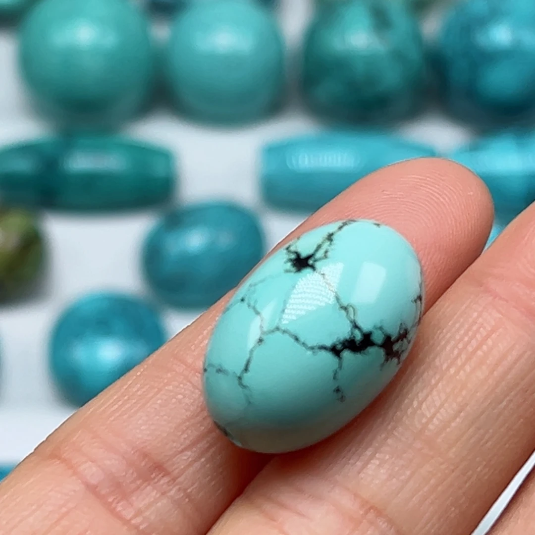 绿松石珠宝奇石未镶嵌七*璐