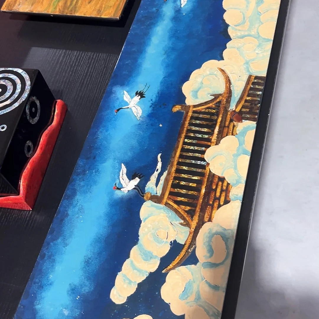 一***饼天宫祥鹤太古大漆