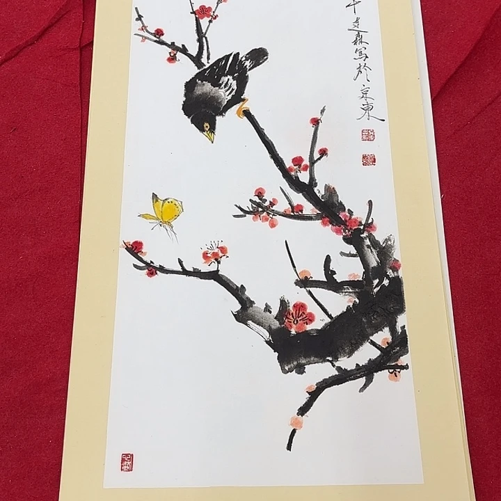 国画花鸟等多种鸟类的栖息地