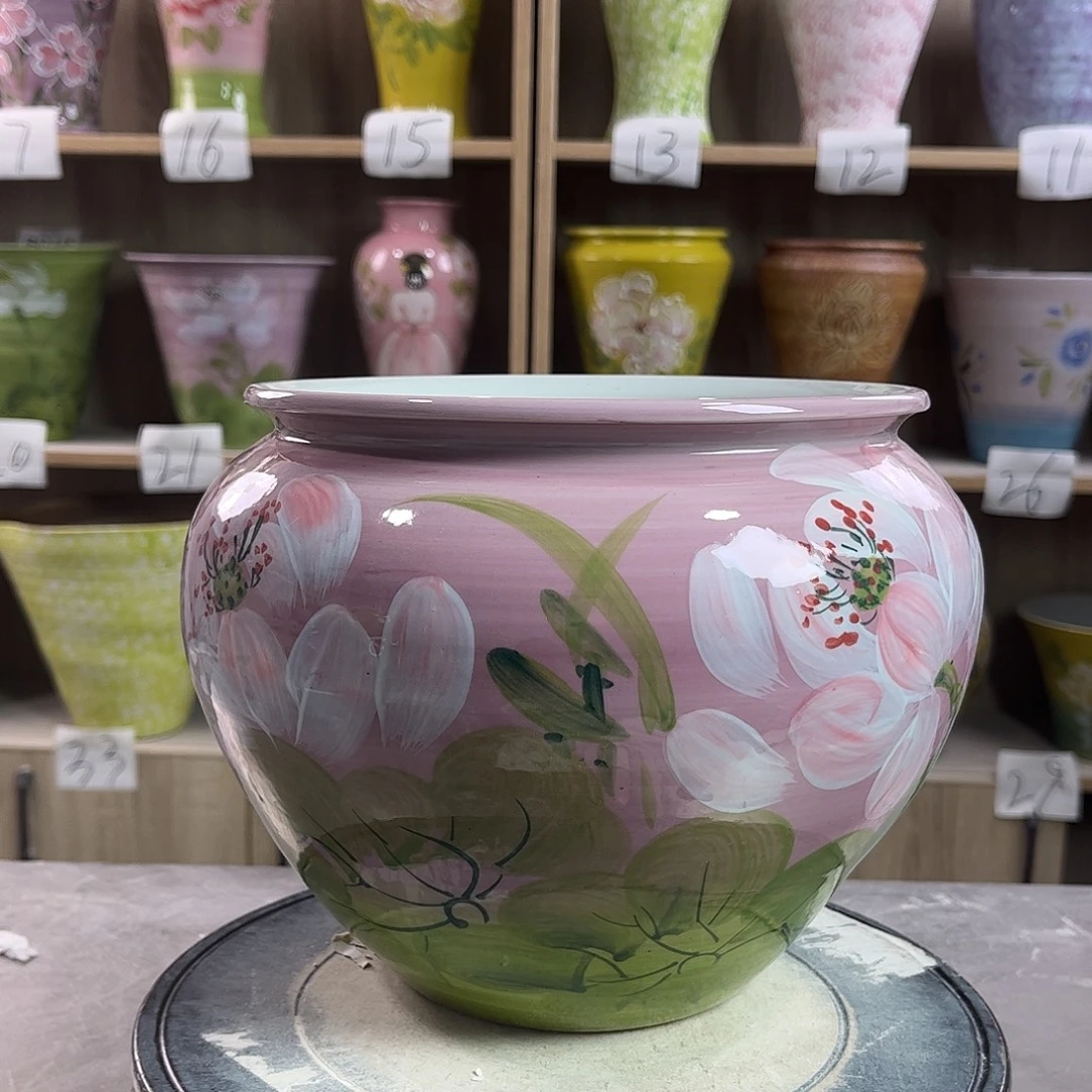 景德镇陶瓷花盆花盆