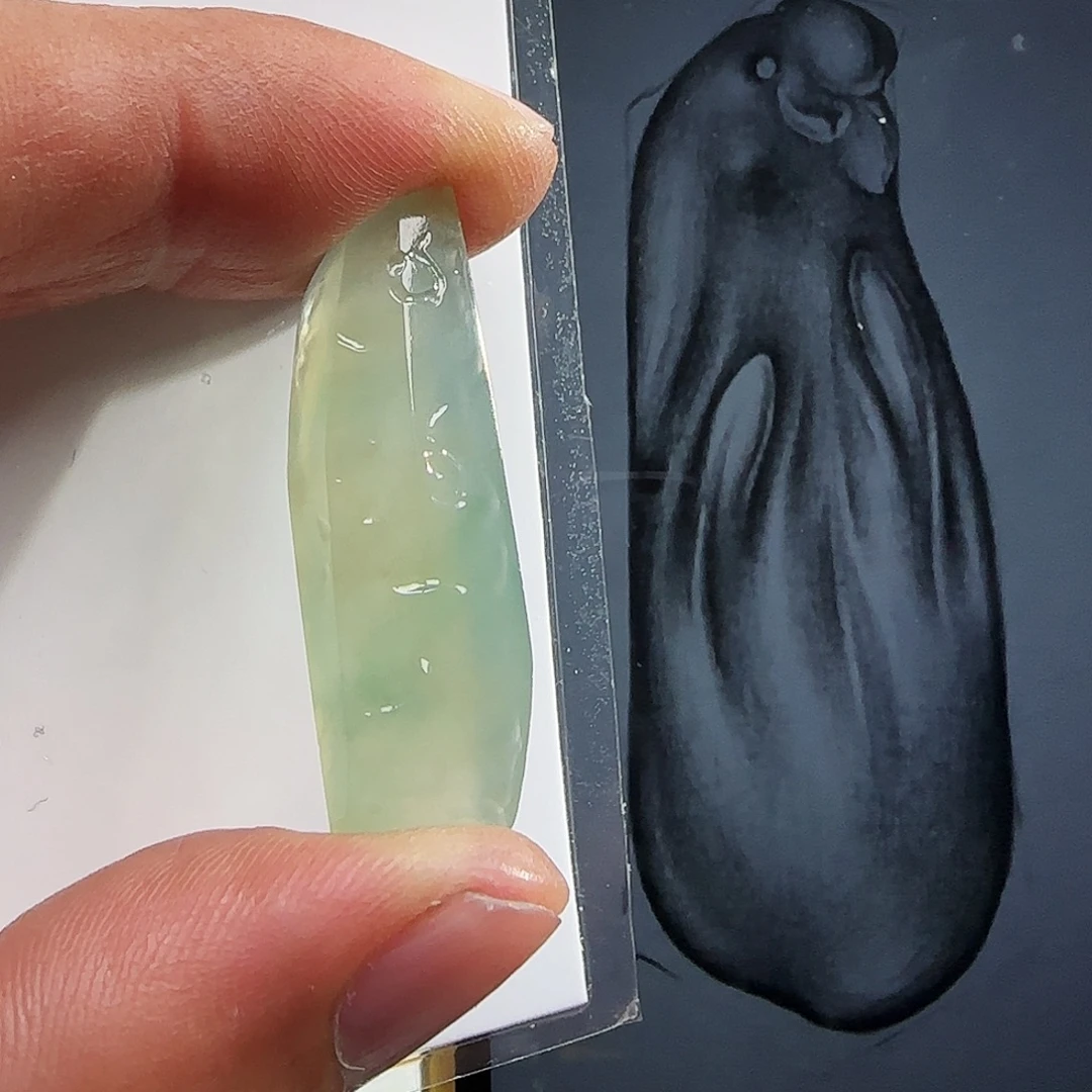 定制翡翠未镶嵌缅甸天然A货翡翠含看老师工艺