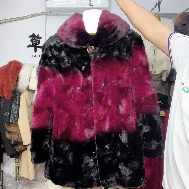 商场断码拼貂衣服