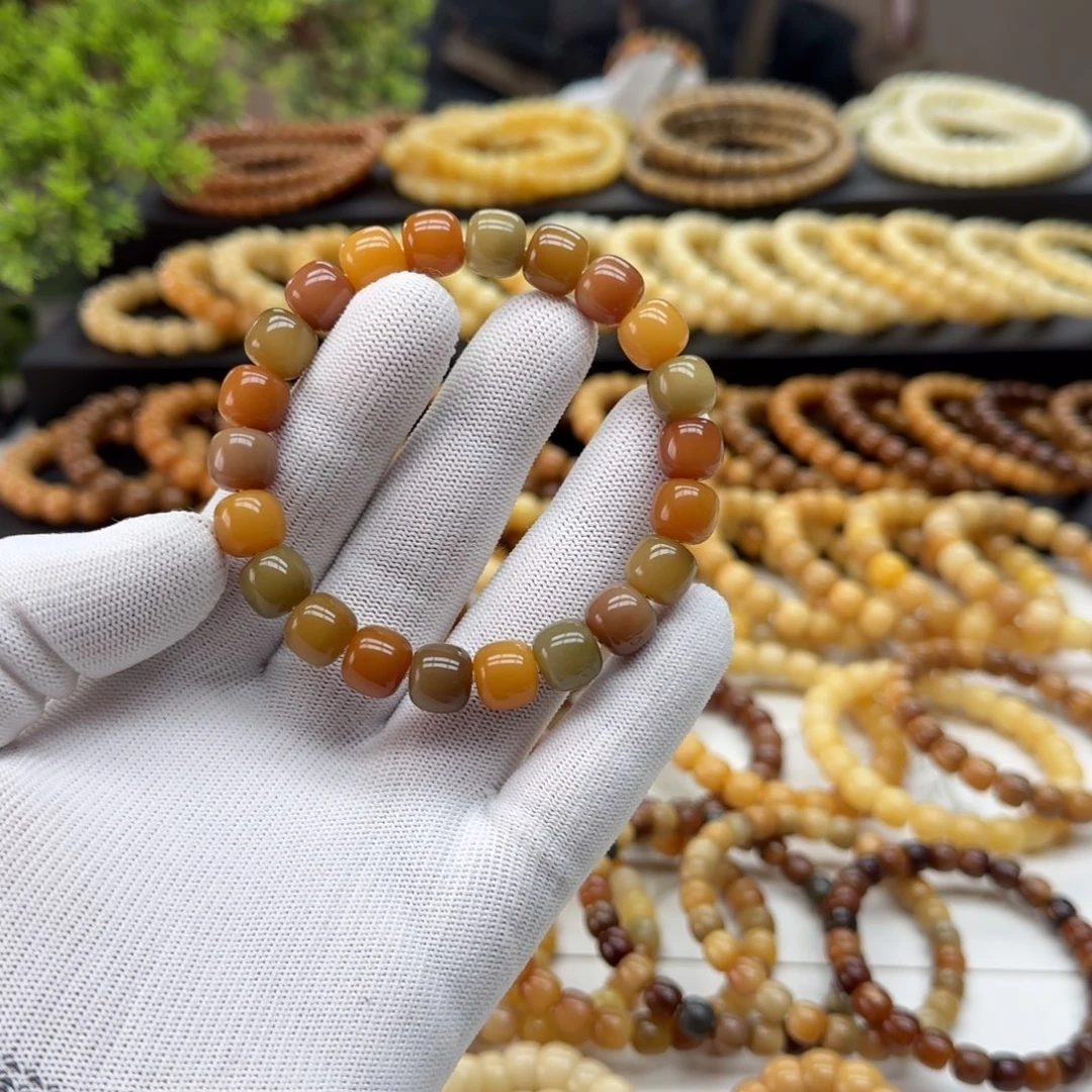 手串菩提根/象牙果10*11鬼工5年