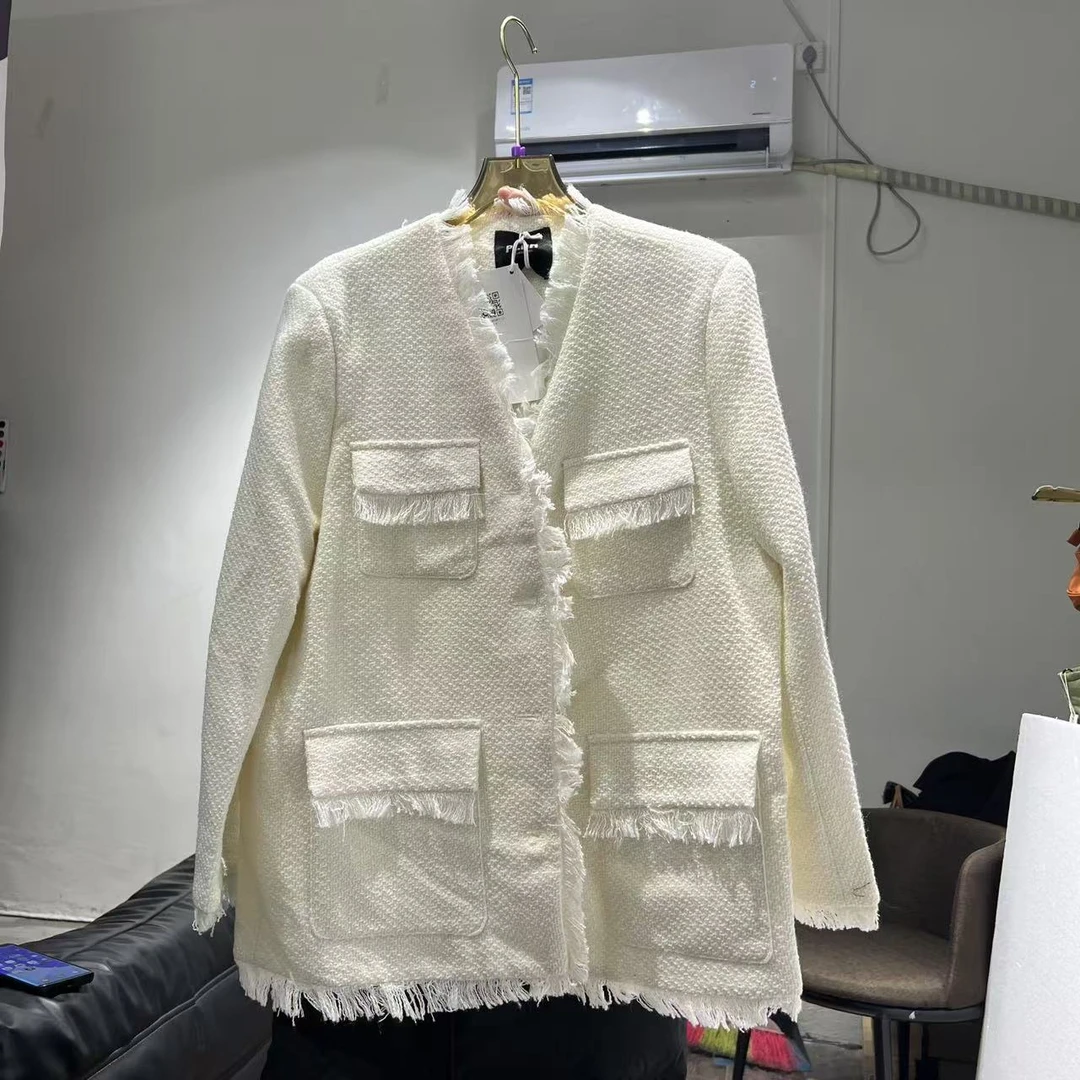 【ARONG阿荣家】小香风外套85695-白色-F