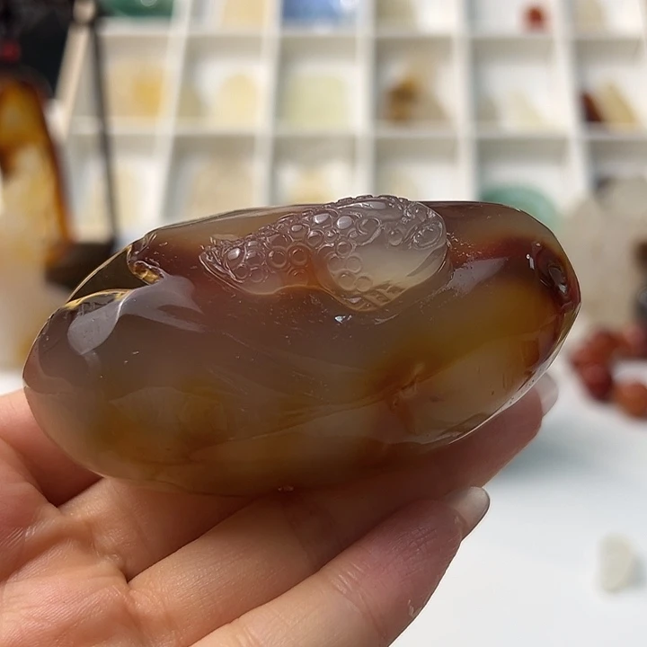 玛瑙/玉髓颈饰合金