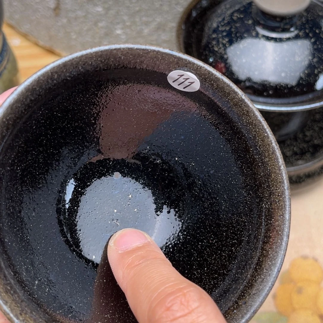 茶盏义兴龙窑坚持真柴烧微瑕
