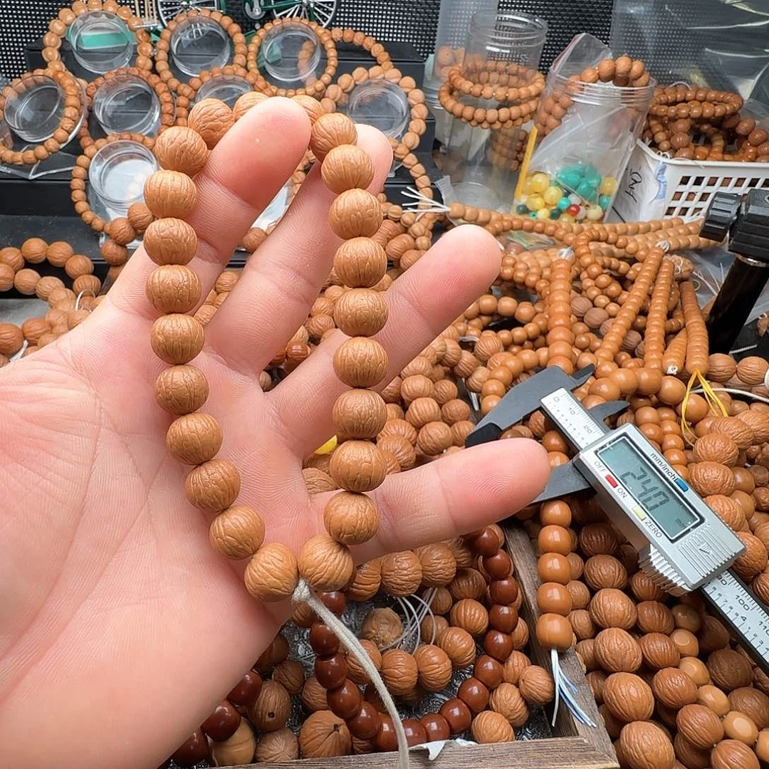 猴头核桃手串12同尺风羽手持
