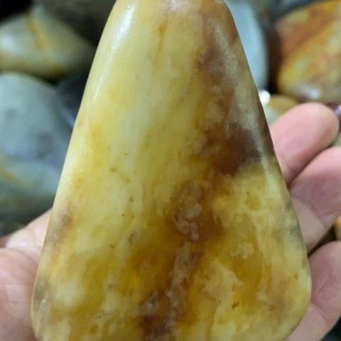 和田玉未镶嵌摆件40