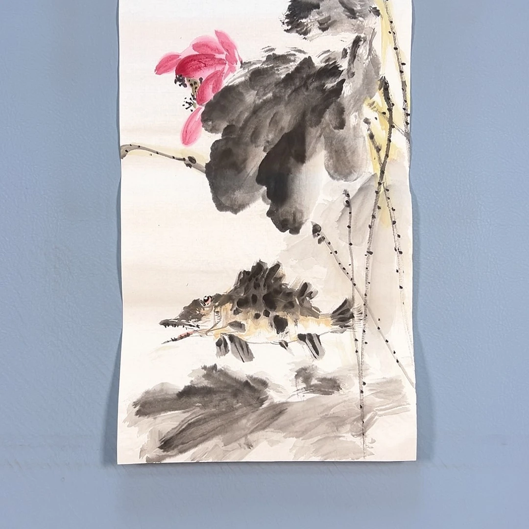 国画753 花鸟和蝴蝶是同一