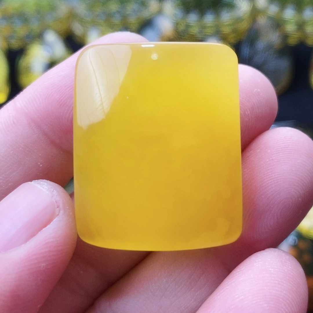 【闪购商品】蜜蜡颈饰未镶嵌蜜蜡方牌