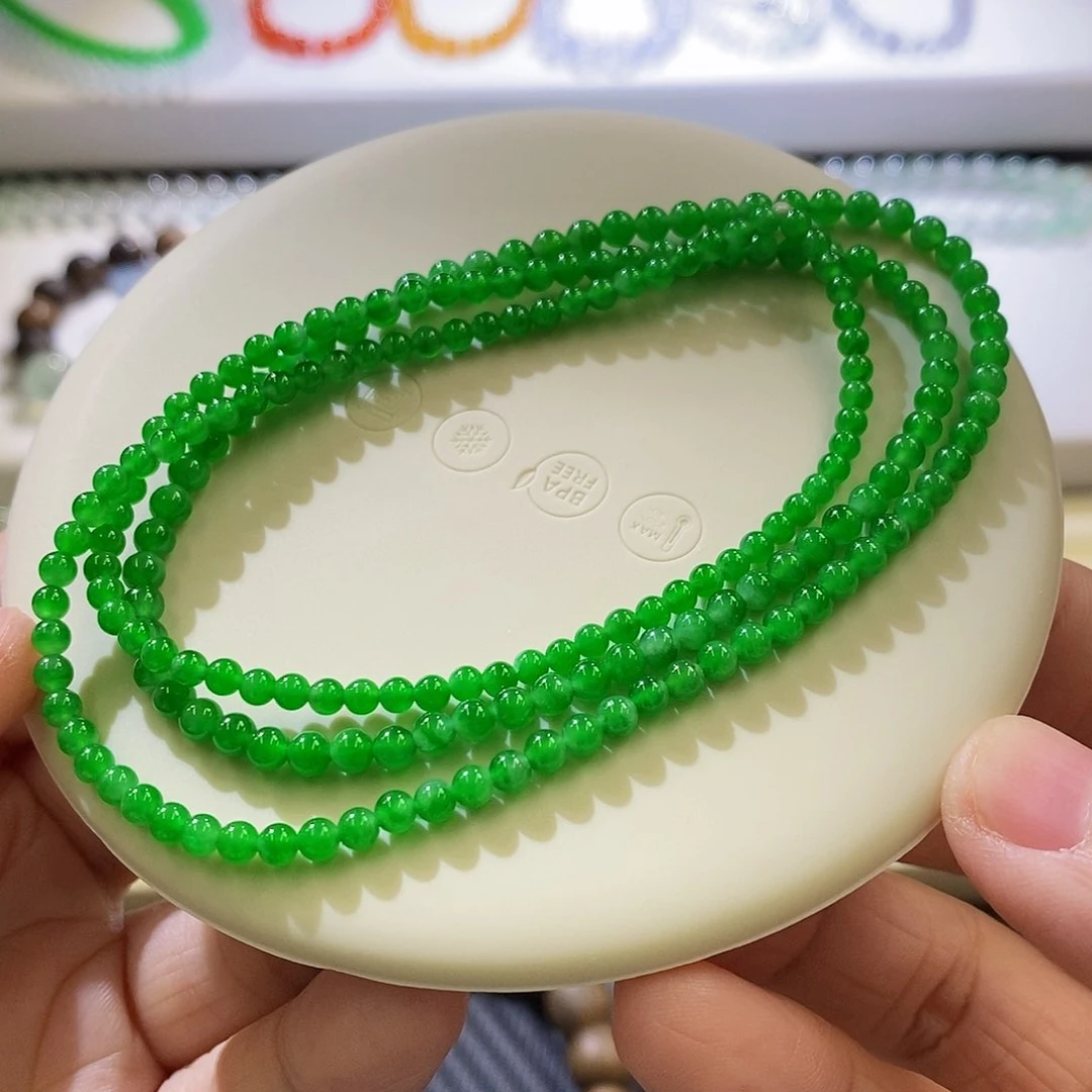未镶嵌摆件翡翠多圈